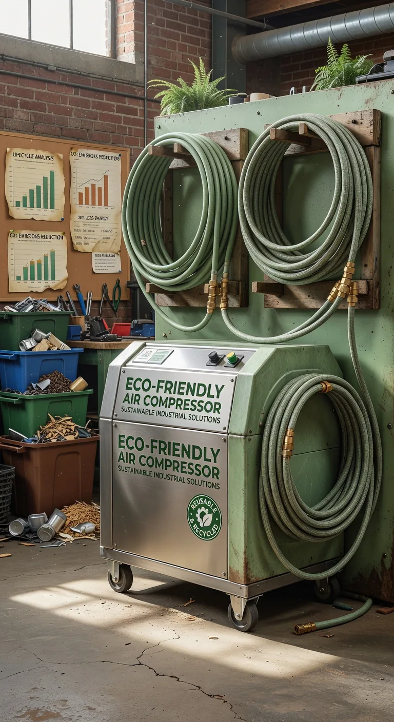 Eco-conscious industrial manufacturing facility representing our commitment to responsible production
