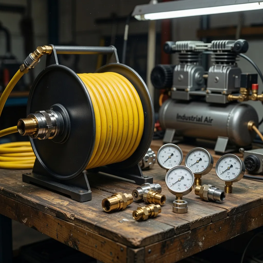 Pneumatic safety shoes for factory use